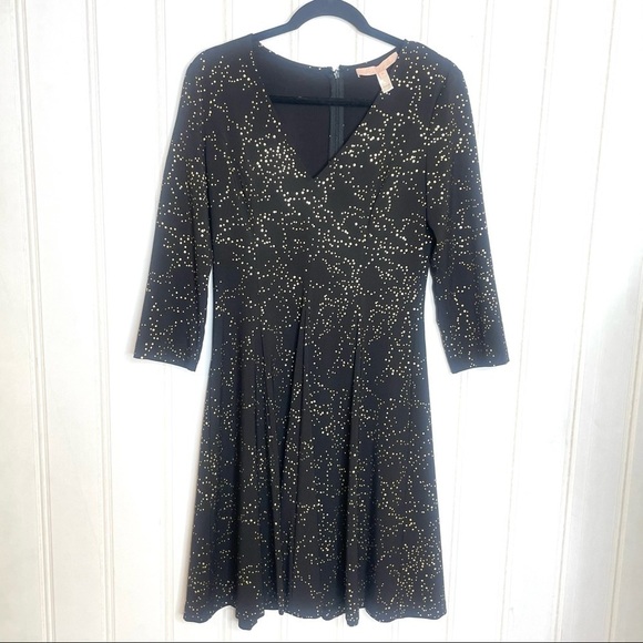 hutch black and gold dress Hutch Alden Dress